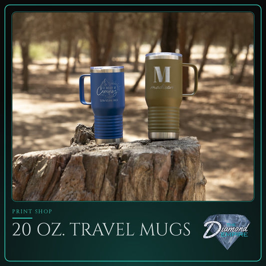 20 oz. Travel Mugs