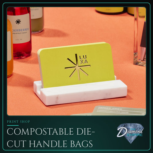 Compostable Die-Cut Handle Bags