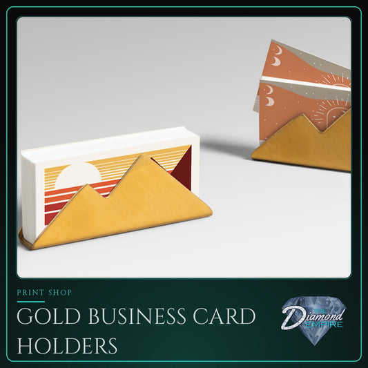 Gold Business Card Holders