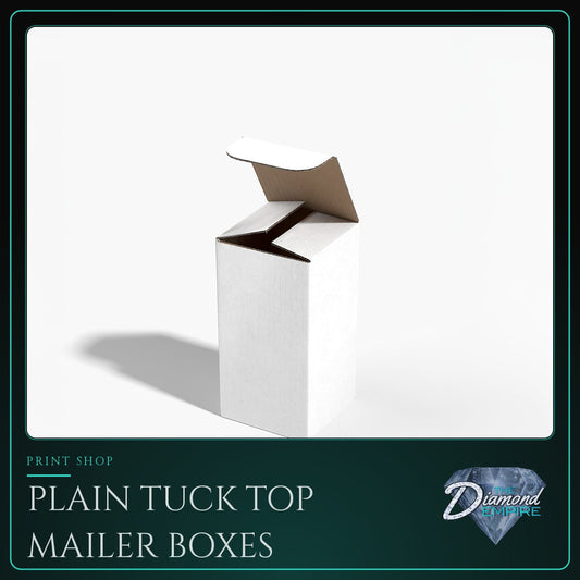 Plain Tuck Top Mailer Boxes
