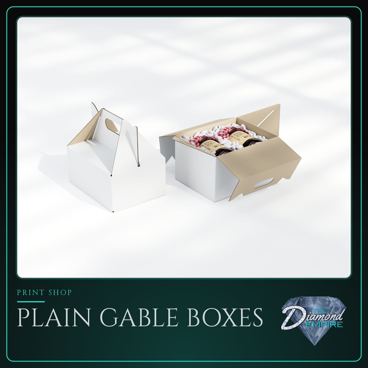 Plain Gable Boxes