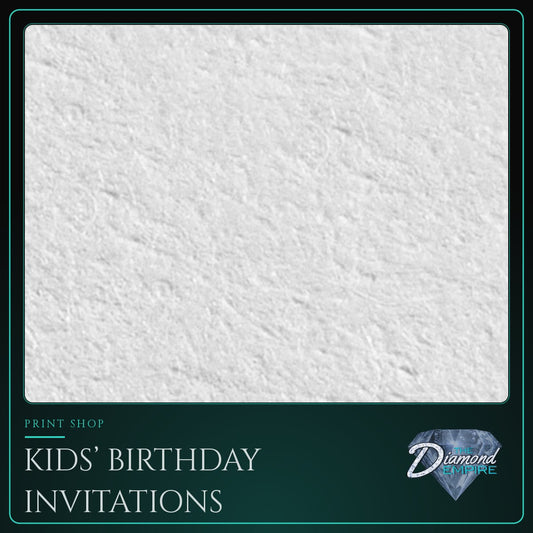 Kids’ Birthday Invitations