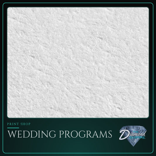 Wedding Programs