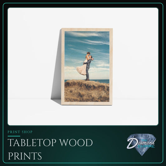 Tabletop Wood Prints