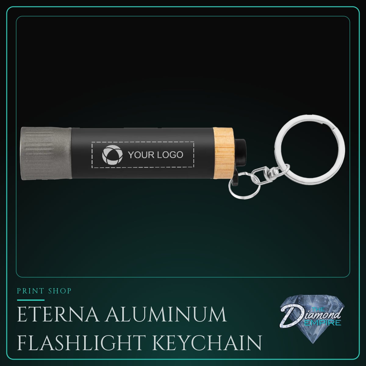 Eterna Aluminum Flashlight Keychain