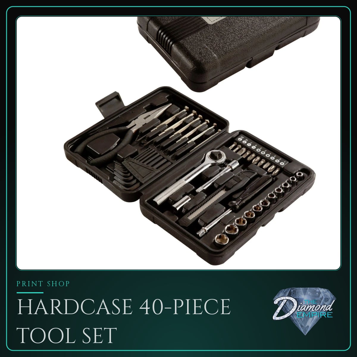 Hardcase 40-Piece Tool Set