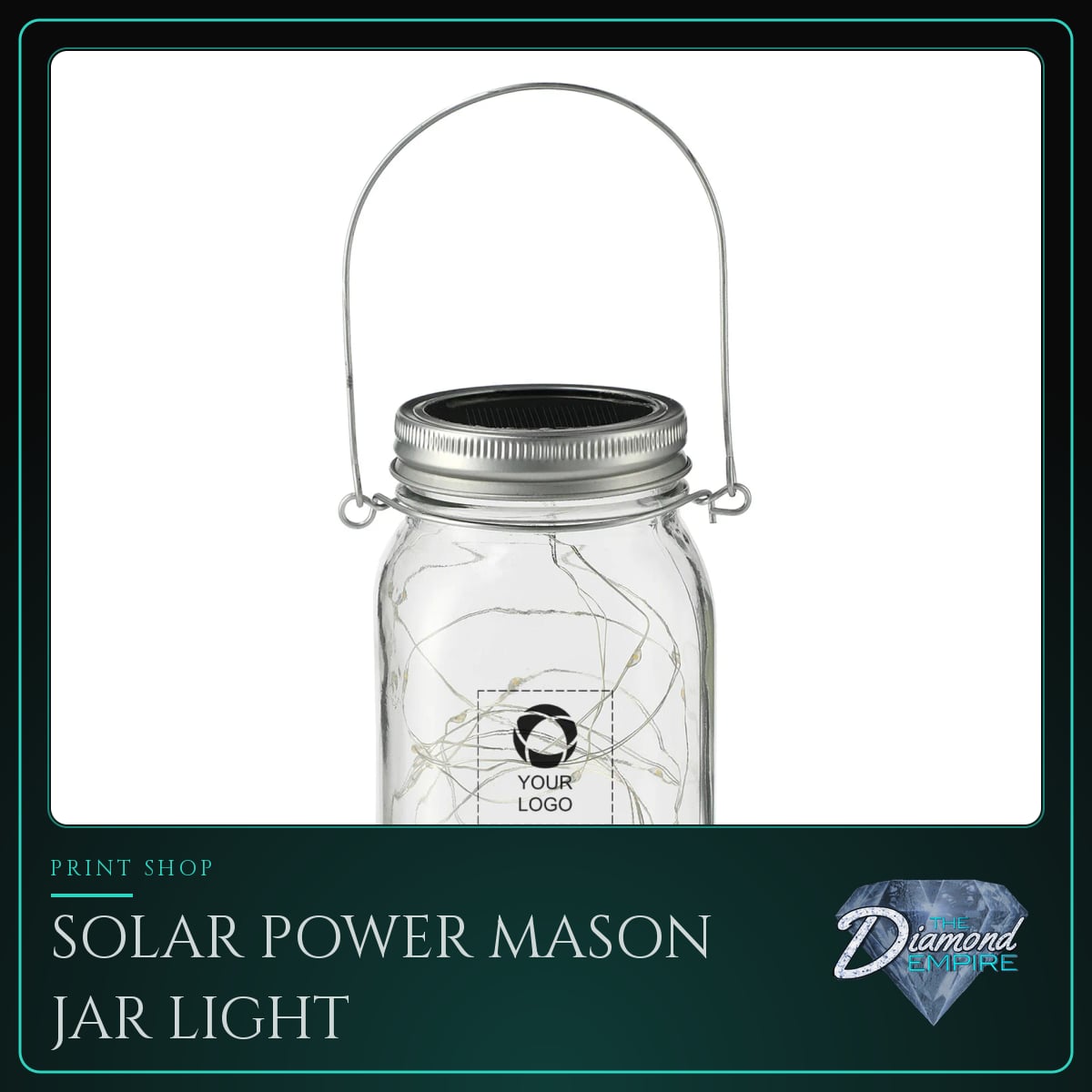 Solar Power Mason Jar Light