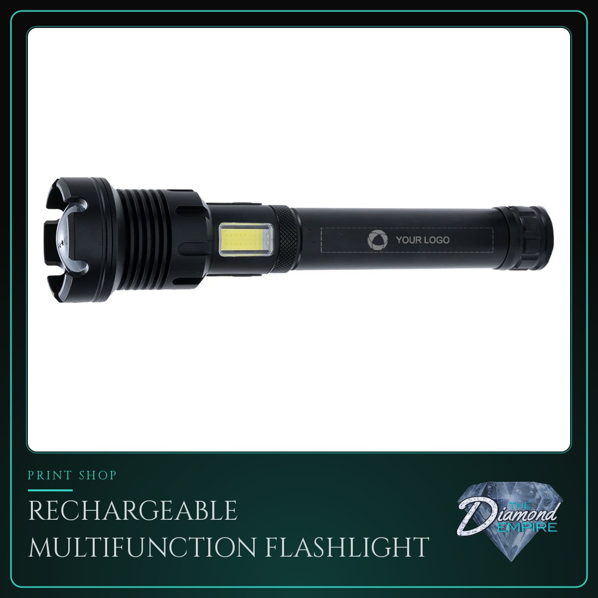 Rechargeable Multifunction Flashlight – 20 W