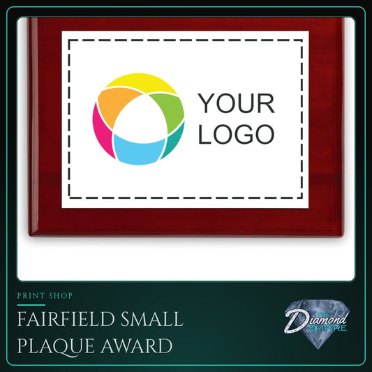 Fairfield Small Plaque Award