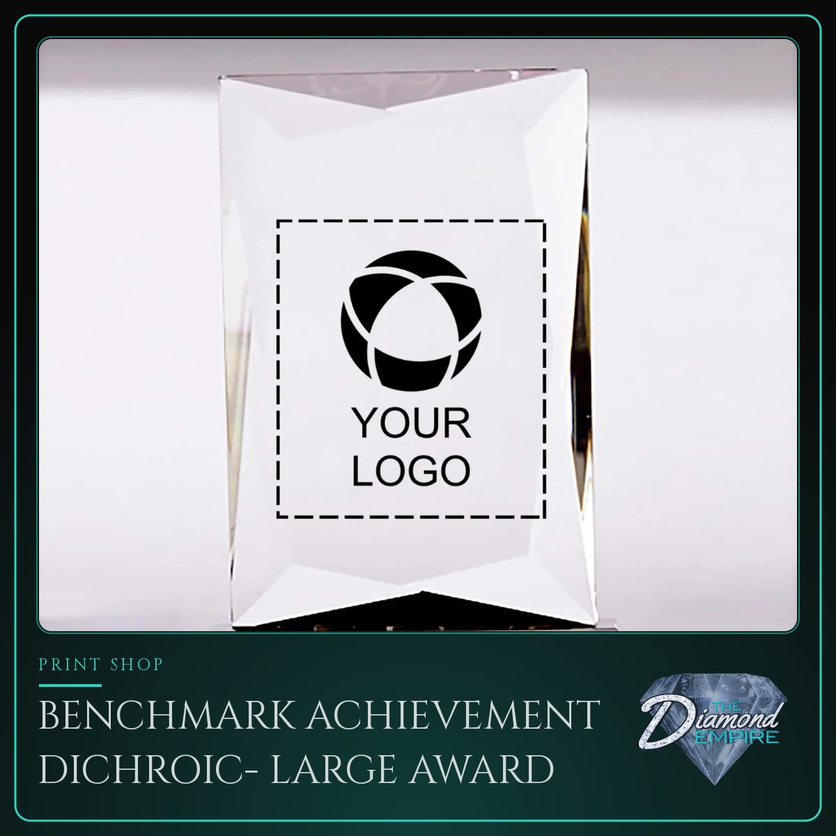 Benchmark Achievement Dichroic- Large Award