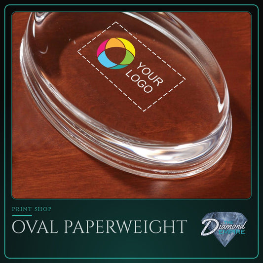 Oval Paperweight