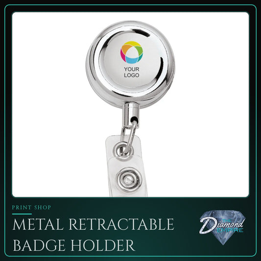 Metal Retractable Badge Holder