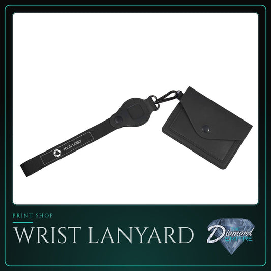 Wrist Lanyard with Card Holder