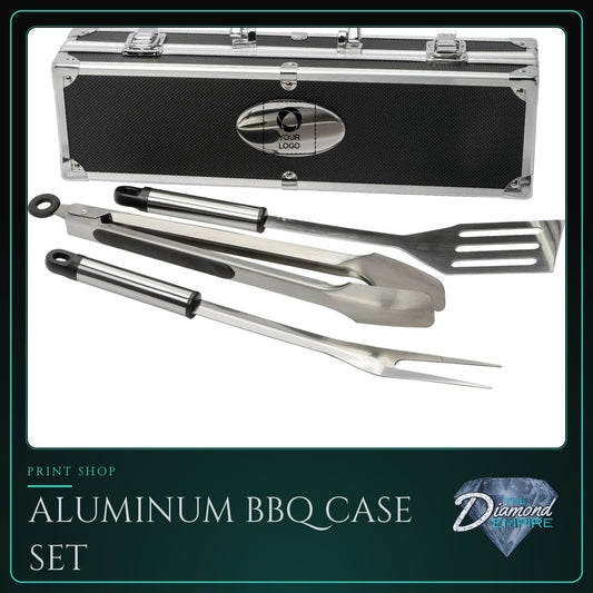 Aluminum BBQ Case Set – 3 Pieces