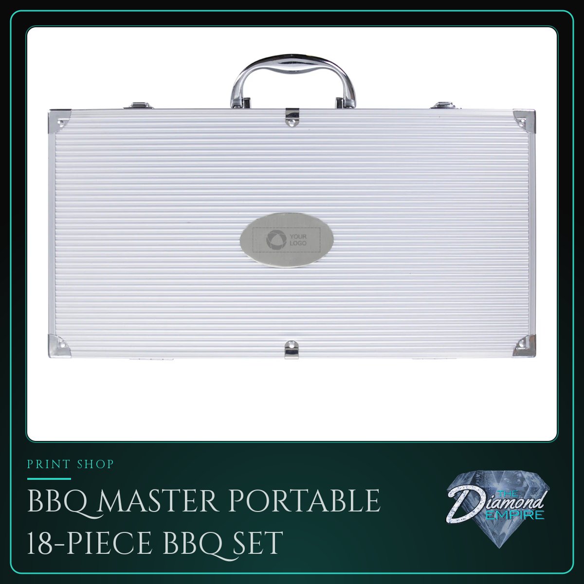 BBQ Master Portable 18-Piece BBQ Set