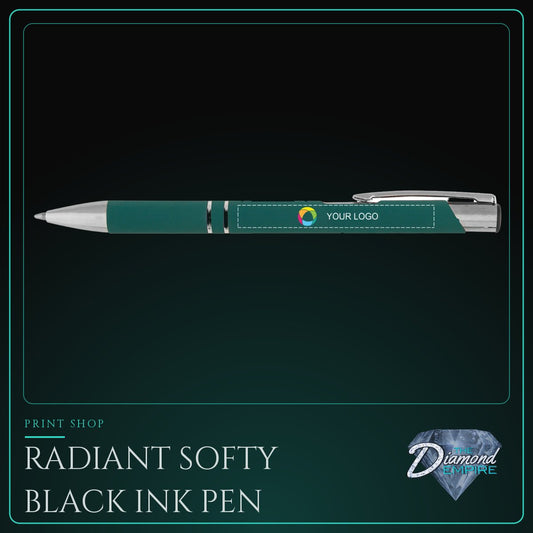 Radiant Softy Black Ink Pen