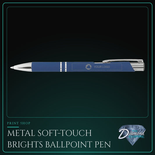 Metal Soft-Touch Brights Ballpoint Pen