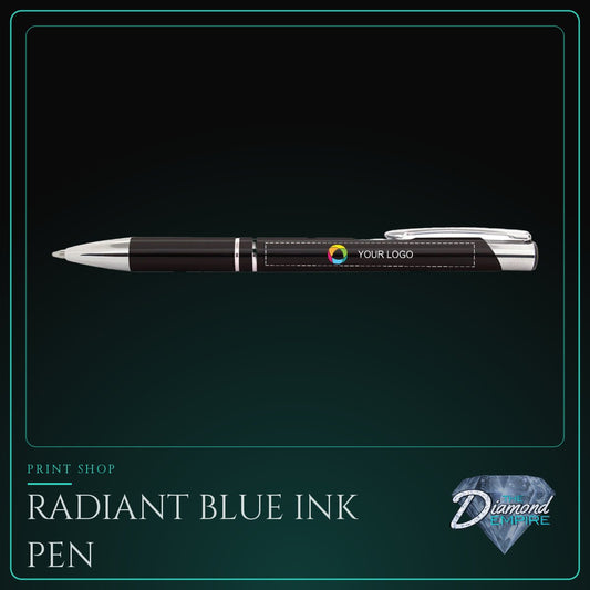 Radiant Blue Ink Pen