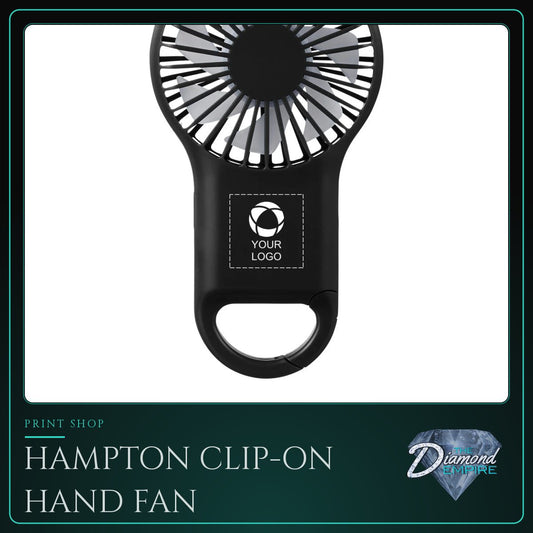 Hampton Clip-on Hand Fan