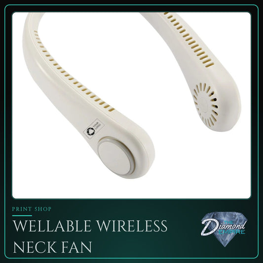 Wellable Wireless Neck Fan