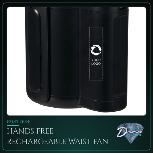 Hands Free Rechargeable Waist Fan