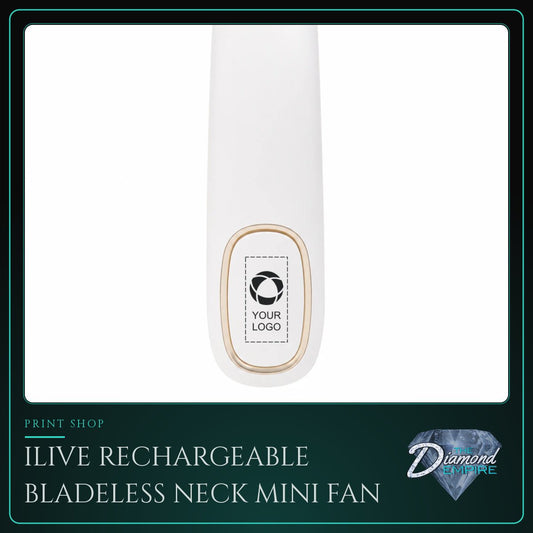 iLive Rechargeable Bladeless Neck Mini Fan