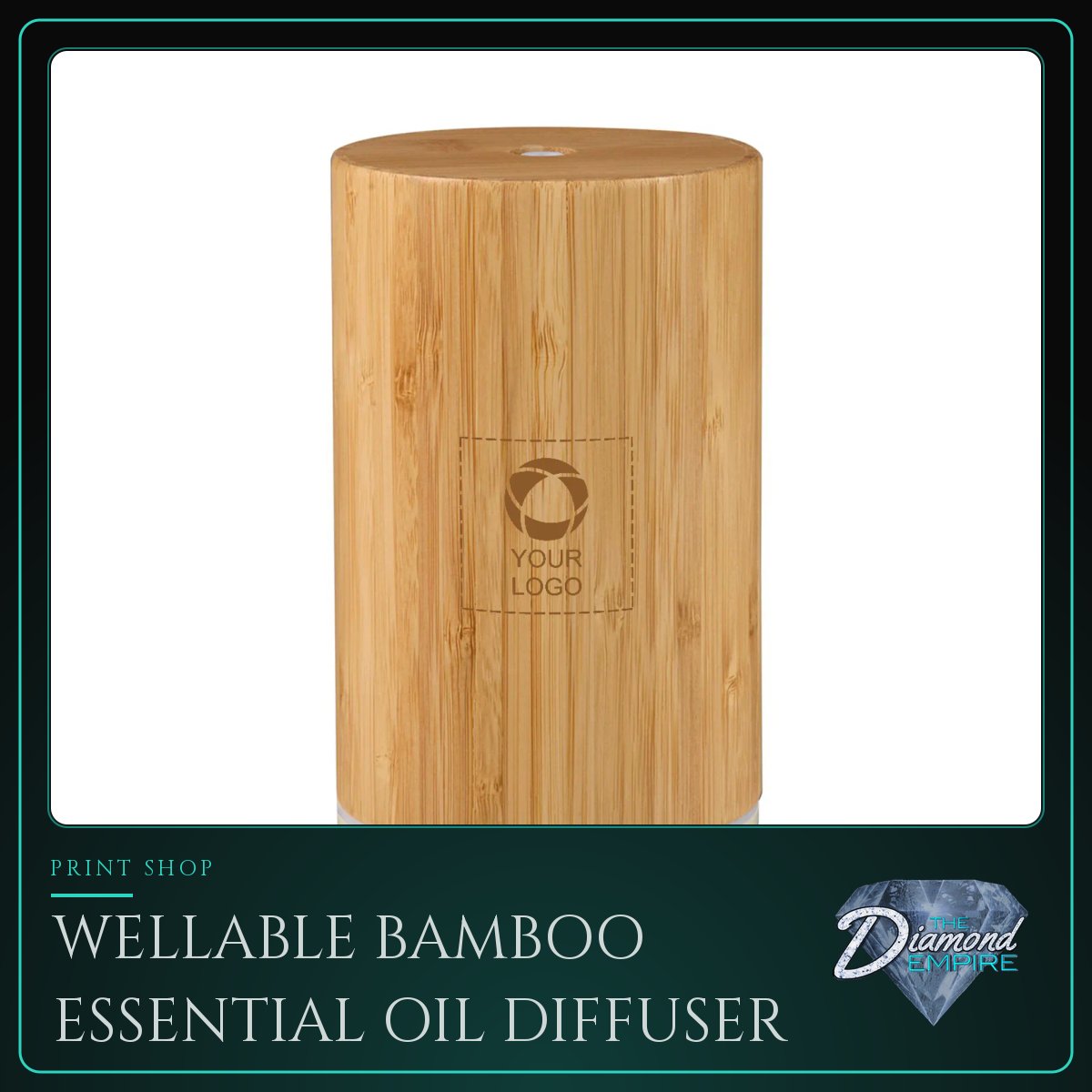 Wellable Bamboo Essential Oil Diffuser