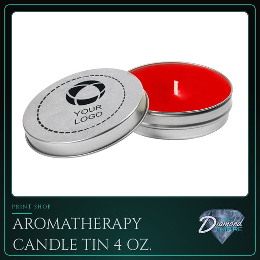 Aromatherapy Candle Tin 4 oz.