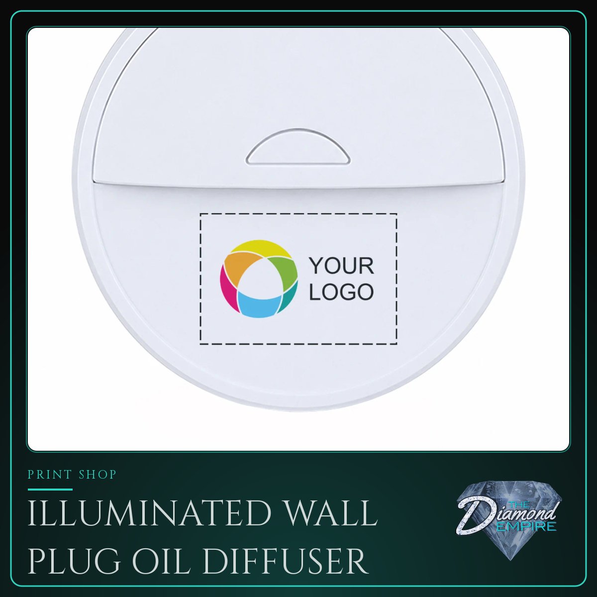 Illuminated Wall Plug Oil Diffuser