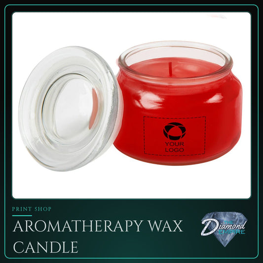 Aromatherapy Wax Candle – 8 oz. Glass Patio Jar