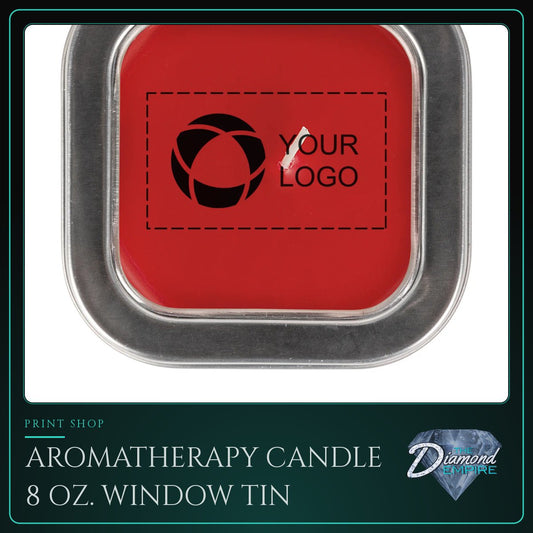 Aromatherapy Candle 8 oz. Window Tin