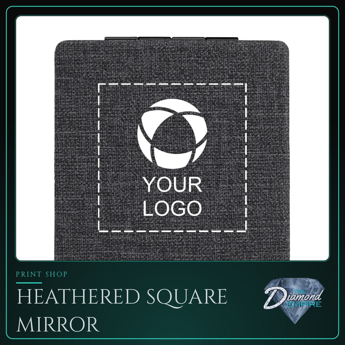 Heathered Square Mirror