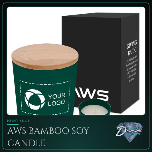 AWS Bamboo Soy Candle
