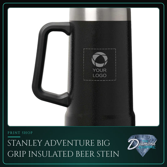 Stanley Adventure Big Grip Insulated Beer Stein – 24 oz.