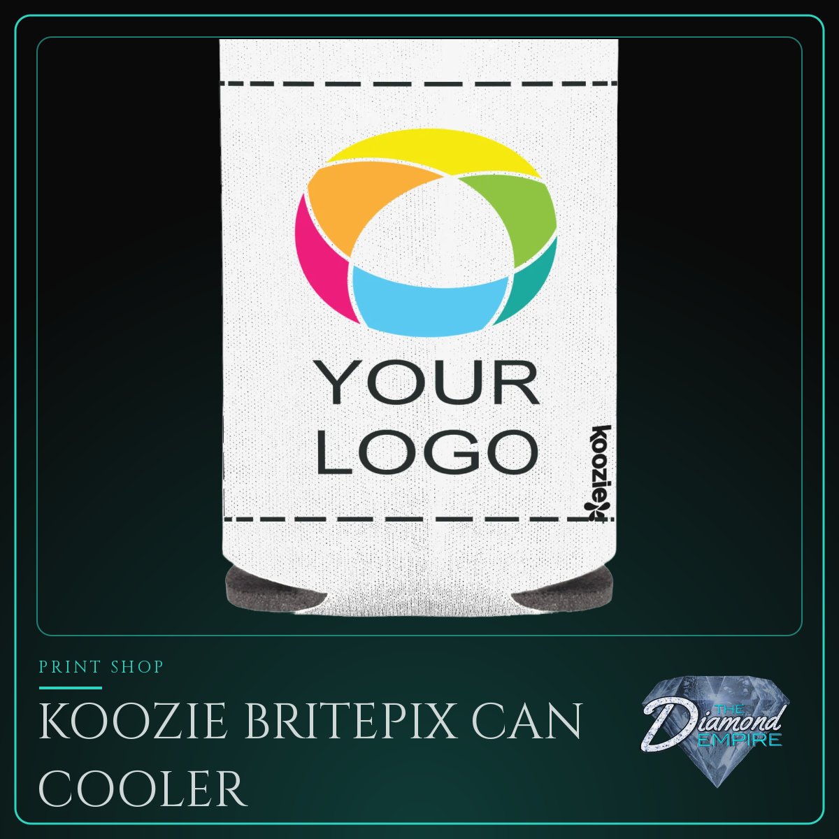 Koozie britePix Can Cooler