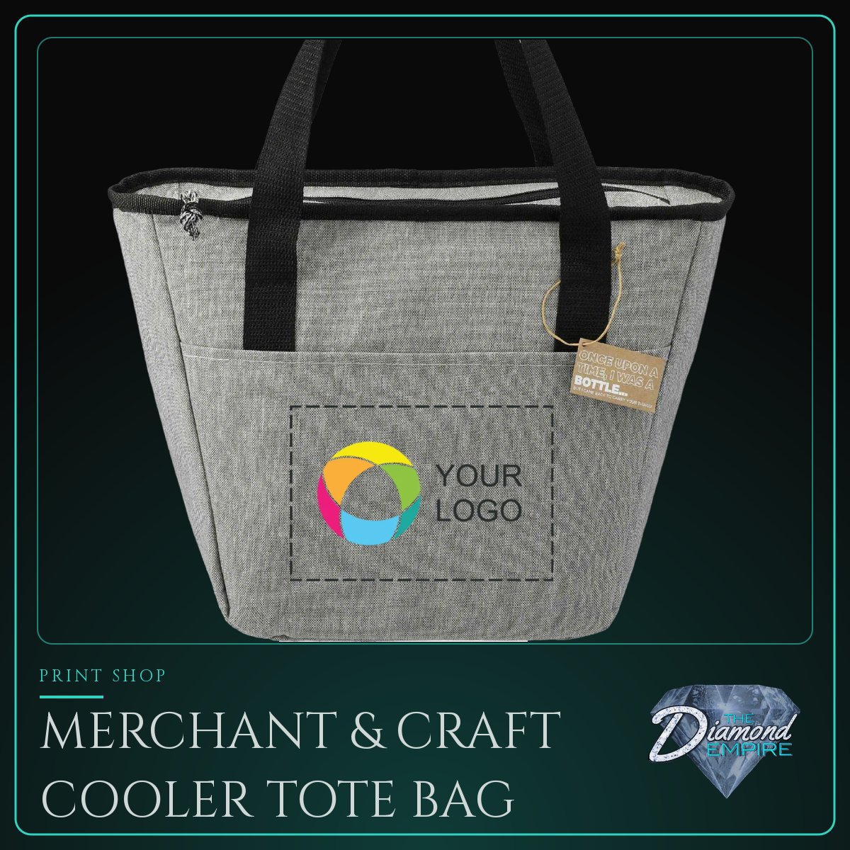 Merchant & Craft Cooler Tote Bag – 10" H x 12" W