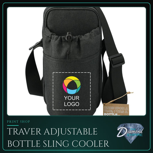 Traver Adjustable Bottle Sling Cooler with Pouch