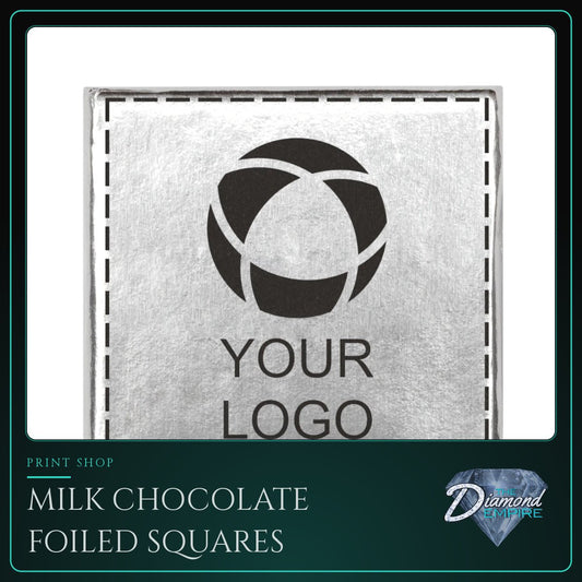 Milk Chocolate Foiled Squares – Case of 600