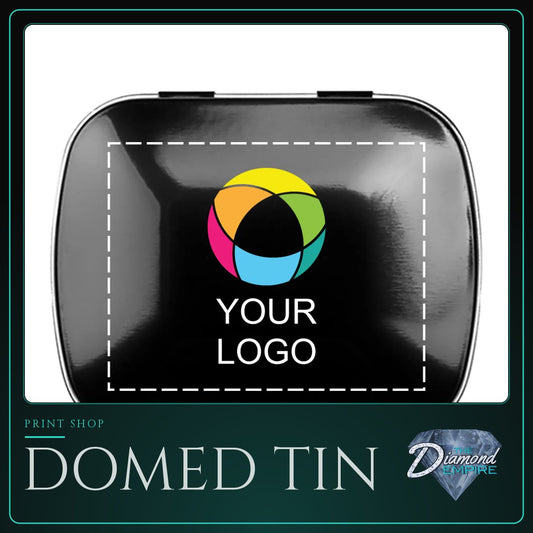 Domed Tin with Truck Shaped Mints