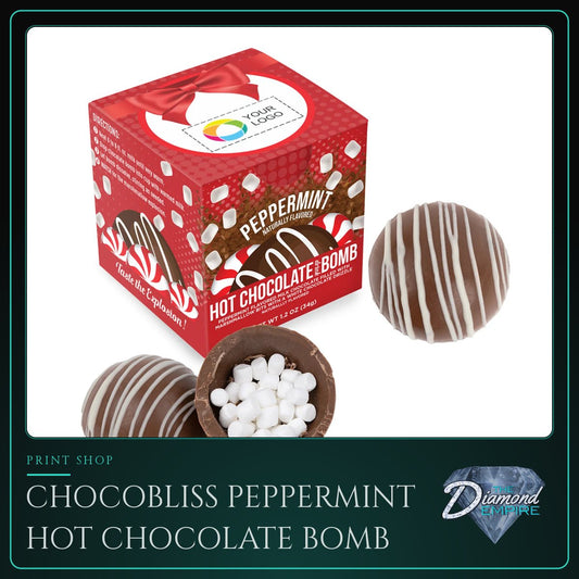 ChocoBliss Peppermint Hot Chocolate Bomb