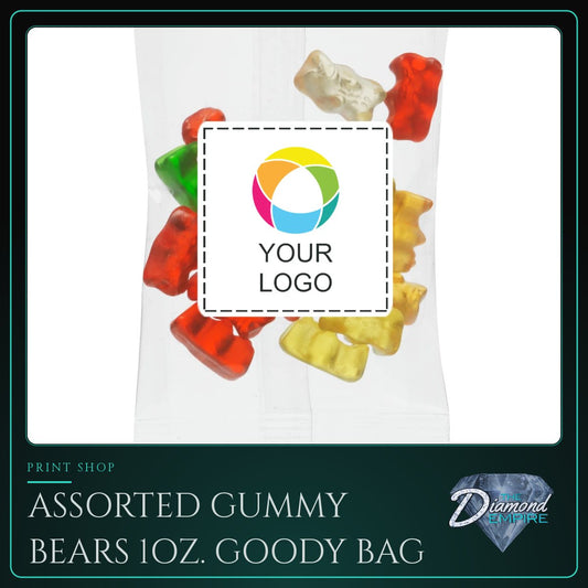 Assorted Gummy Bears 1oz. Goody Bag