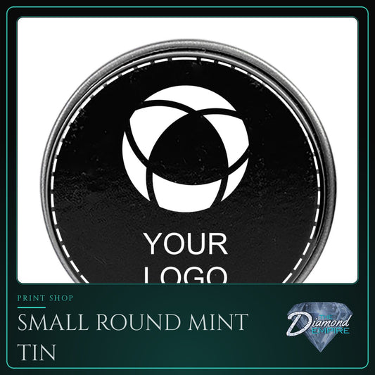 Small Round Mint Tin