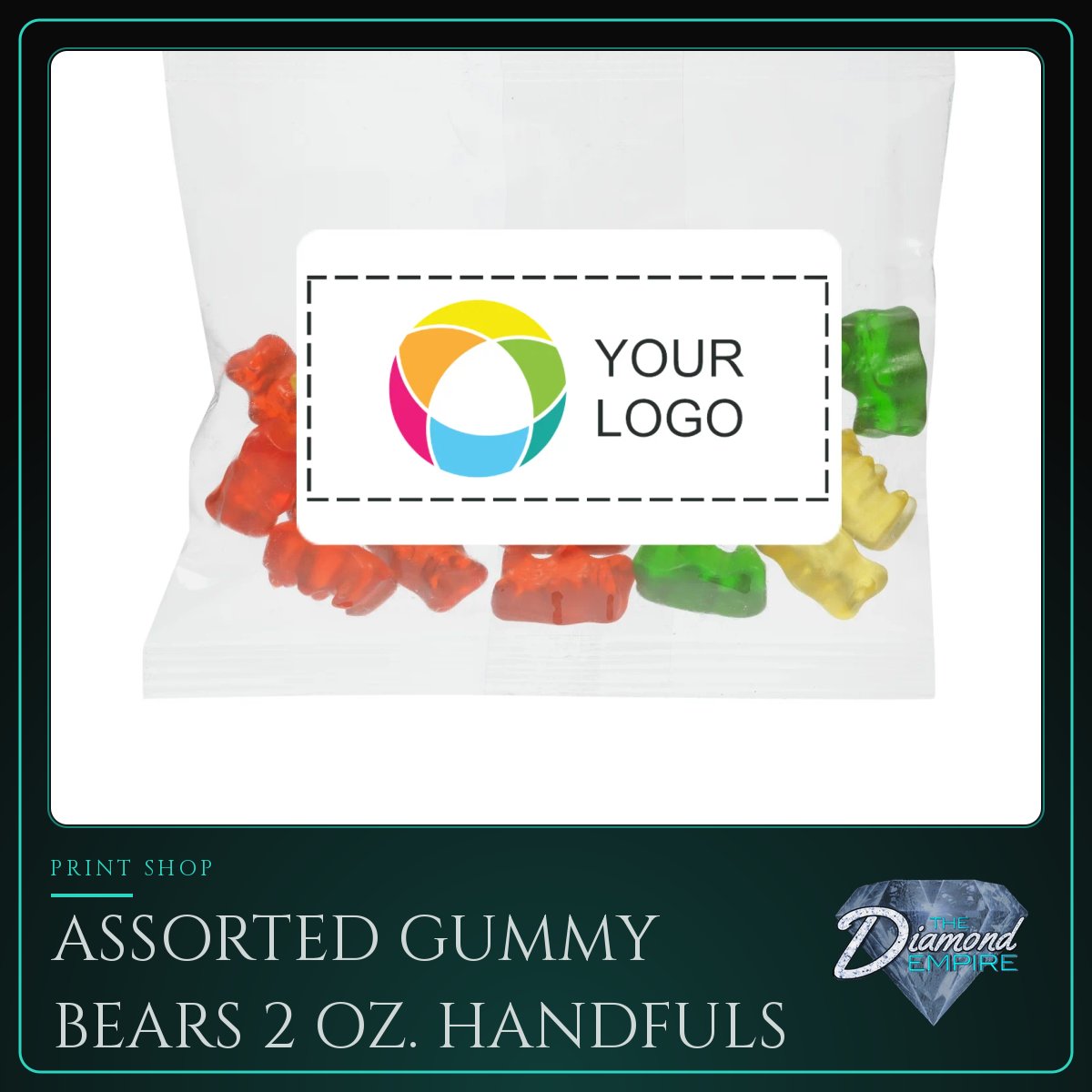 Assorted Gummy Bears 2 oz. Handfuls