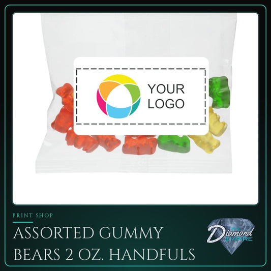 Assorted Gummy Bears 2 oz. Handfuls