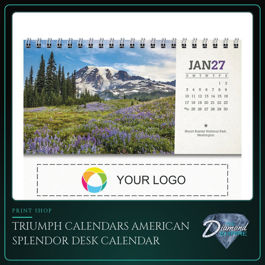 Triumph Calendars American Splendor Desk Calendar