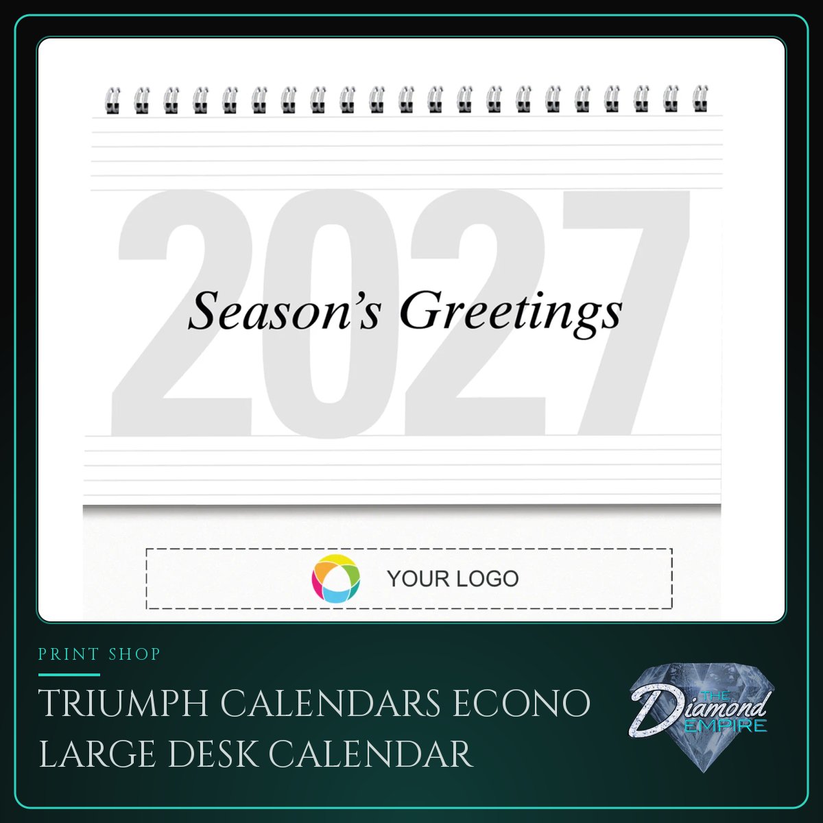 Triumph Calendars Econo Large Desk Calendar