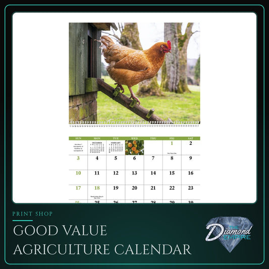 Good Value Agriculture Calendar