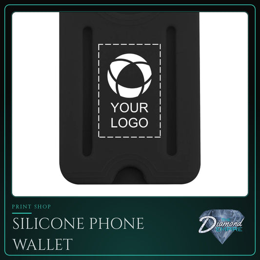 Silicone Phone Wallet with Finger Slot