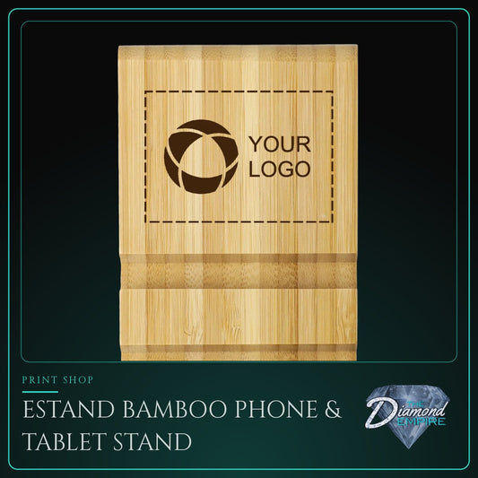 Estand Bamboo Phone & Tablet Stand
