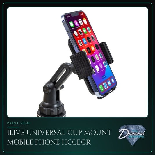 iLive Universal Cup Mount Mobile Phone Holder